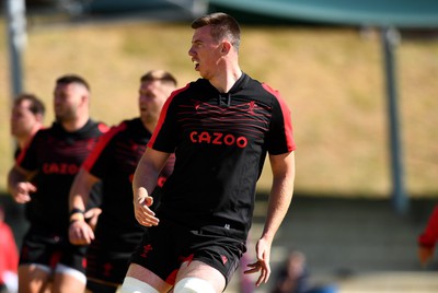 300622 - Wales Rugby Training - Adam Beard during training 