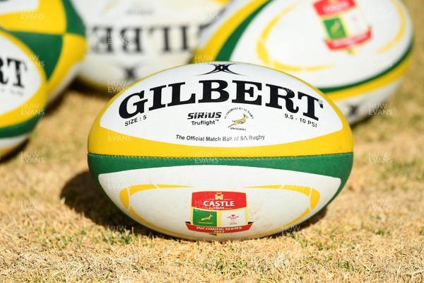 300622 - Wales Rugby Training - South Africa match balls 