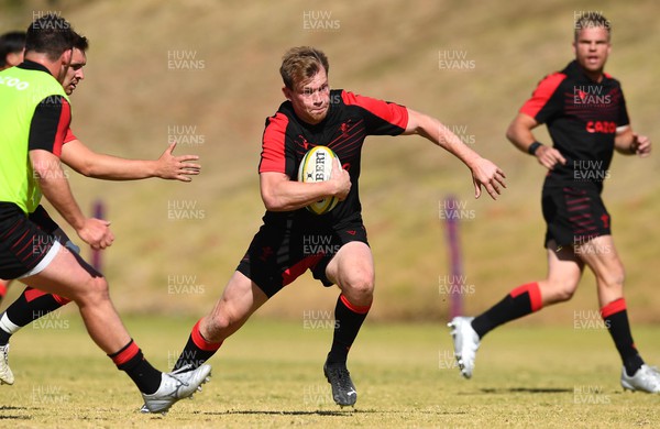 300622 - Wales Rugby Training - Nick Tompkins during training 