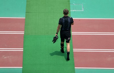 300625 - Wales Rugby Training in Kitakyushu in the week leading up to their first test against Japan - Alex Mann