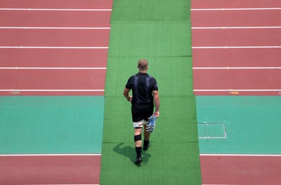 300625 - Wales Rugby Training in Kitakyushu in the week leading up to their first test against Japan - Ben Carter