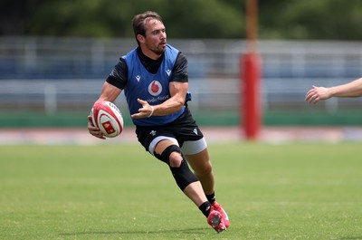 300625 - Wales Rugby Training in Kitakyushu in the week leading up to their first test against Japan - Rhodri Williams during training