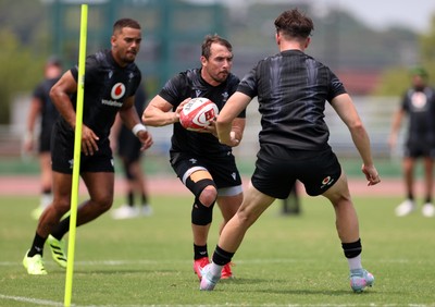 300625 - Wales Rugby Training in Kitakyushu in the week leading up to their first test against Japan - Rhodri Williams during training
