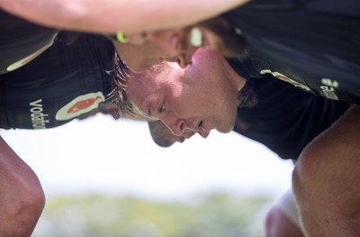 300625 - Wales Rugby Training in Kitakyushu in the week leading up to their first test against Japan - Dewi Lake during training