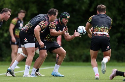 300626 - Wales Rugby Training ahead of the first Nations Championship game against Fiji - Nicky Smith during training