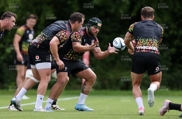 300626 - Wales Rugby Training ahead of the first Nations Championship game against Fiji - Nicky Smith during training