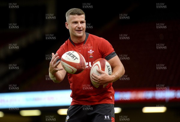 300819 - Wales Rugby Training - Scott Williams during training