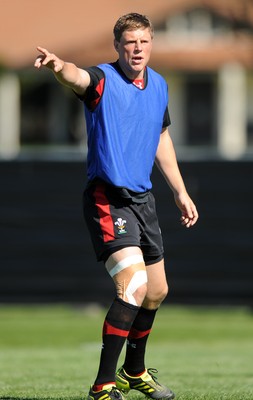 30.09.11 - Wales Rugby Training - Rhys Priestland during training. 