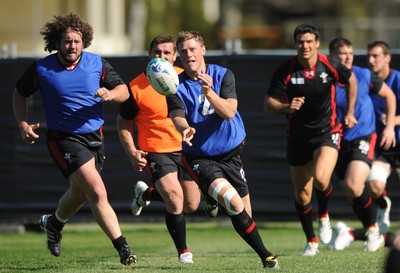 30.09.11 - Wales Rugby Training - Rhys Priestland during training. 