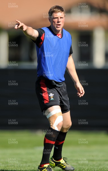 30.09.11 - Wales Rugby Training - Rhys Priestland during training. 