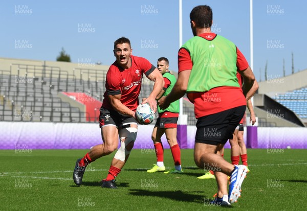 301019 - Wales Rugby Training - Jonathan Davies during training
