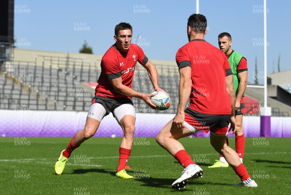 301019 - Wales Rugby Training - Josh Adams during training