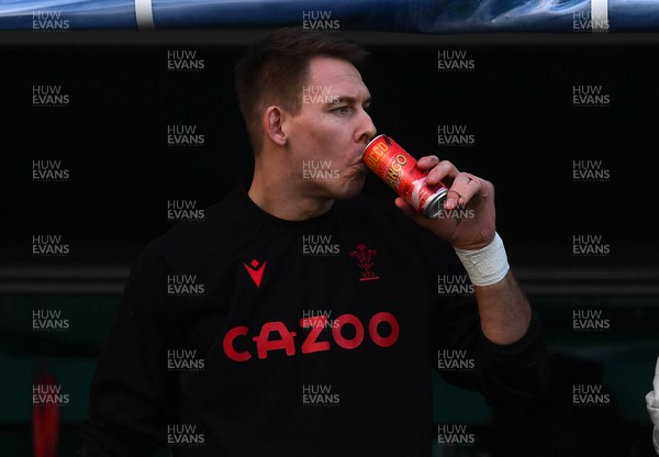 310123 - Wales Rugby Training - Liam Williams during training