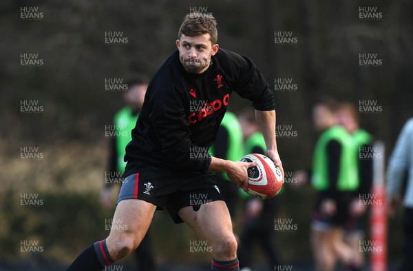 310123 - Wales Rugby Training - Leigh Halfpenny during training