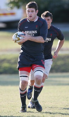 31.05.07  Wales rugby tour to Australia Michael Owen in training in Brisbane 