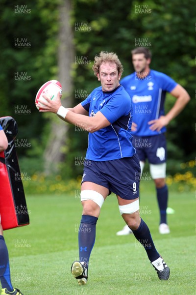 31.05.11 Wales rugby Training... Alun Wyn Jones.... 