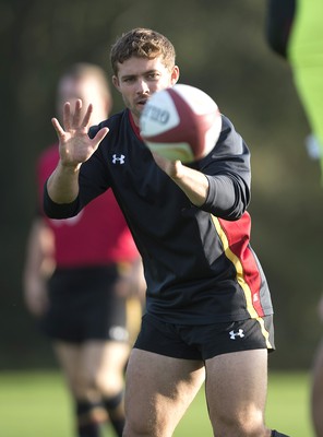 311016 - Wales Rugby Training -Leigh Halfpenny during training