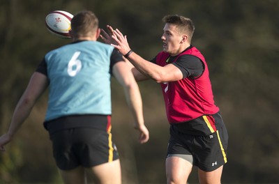 311016 - Wales Rugby Training -Jonathan Davies during training