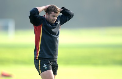 311016 - Wales Rugby Training -Leigh Halfpenny during training