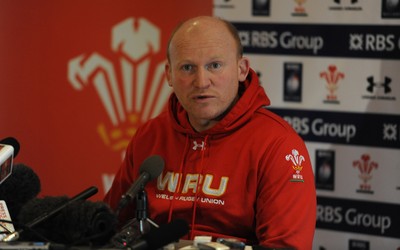 Wales Rugby Training and Media Interviews 070212