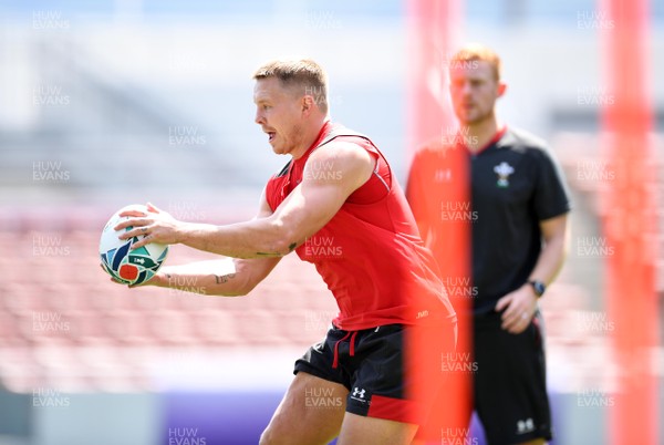 150919 - Wales Rugby Training and Media Interviews - James Davies