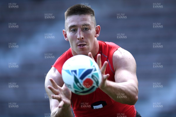 150919 - Wales Rugby Training and Media Interviews - Josh Adams