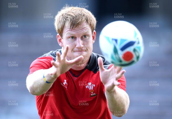 150919 - Wales Rugby Training and Media Interviews - Rhys Patchell