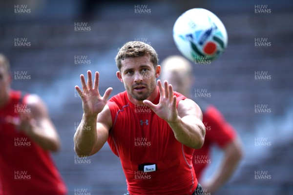 150919 - Wales Rugby Training and Media Interviews - Leigh Halfpenny