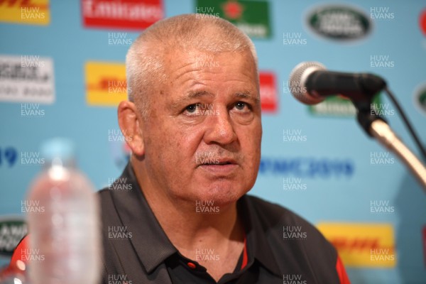 150919 - Wales Rugby Training and Media Interviews - Warren Gatland