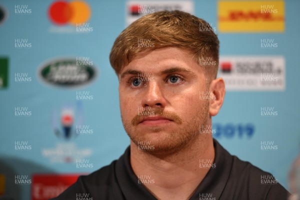 150919 - Wales Rugby Training and Media Interviews - Aaron Wainwright