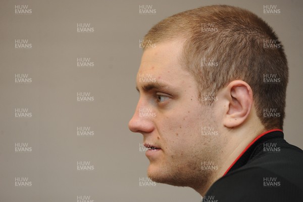 220113 - Wales Rugby Media Interviews -James King talks to media