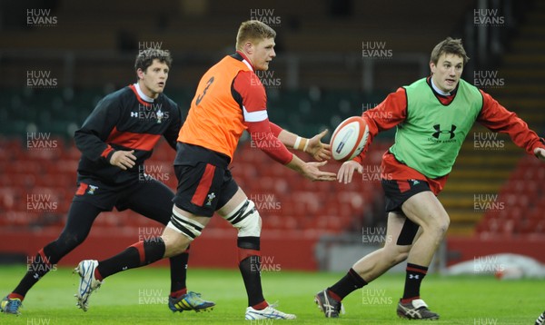 220113 - Wales Rugby Training -Andrew Coombs during training