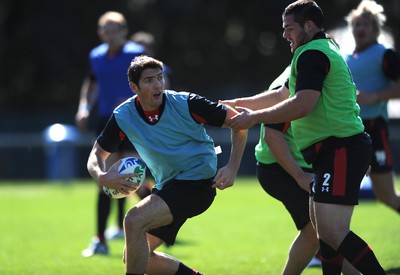 03.09.11 - Wales Rugby Training - James Hook during training. 