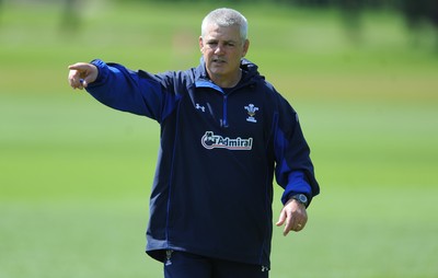 02.06.11 - Wales Rugby Training - Warren Gatland during training. 