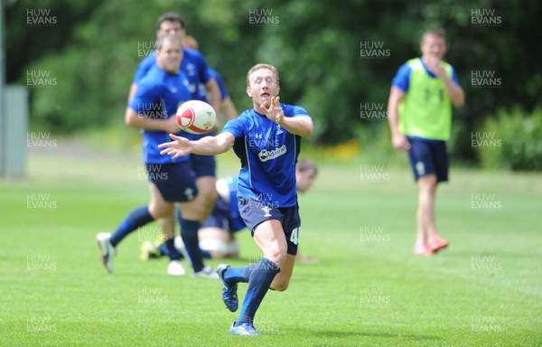 02.06.11 - Wales Rugby Training - Morgan Stoddart during training. 
