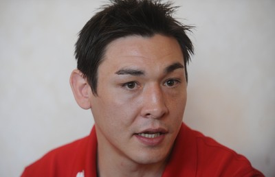 09.03.10 - Wales Rugby Team Announcement - Gareth Delve who has been named in Wales team to play Ireland on Saturday. 