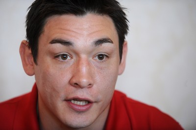 09.03.10 - Wales Rugby Team Announcement - Gareth Delve who has been named in Wales team to play Ireland on Saturday. 