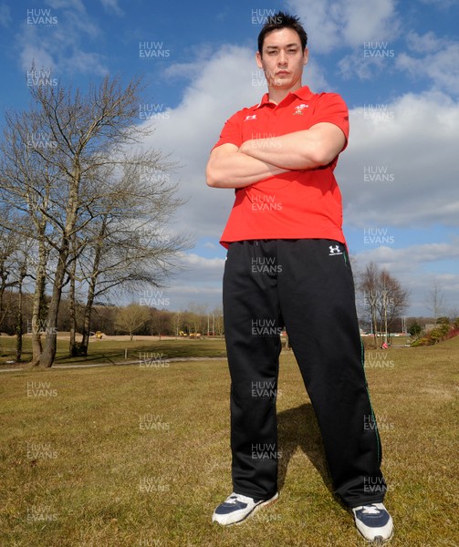 09.03.10 - Wales Rugby Team Announcement - Gareth Delve who has been named in Wales team to play Ireland on Saturday. 