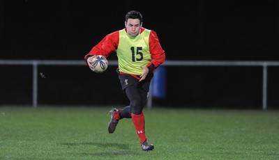 14.06.10 - Wales Rugby Training - Stephen Jones in action during training. 