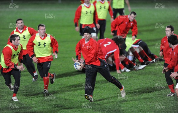 14.06.10 - Wales Rugby Training - Mike Phillips in action during training. 