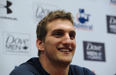 29.11.11 - Wales Rugby Team Announcement - Sam Warburton after being named in the Wales team to play Australia on Saturday. 