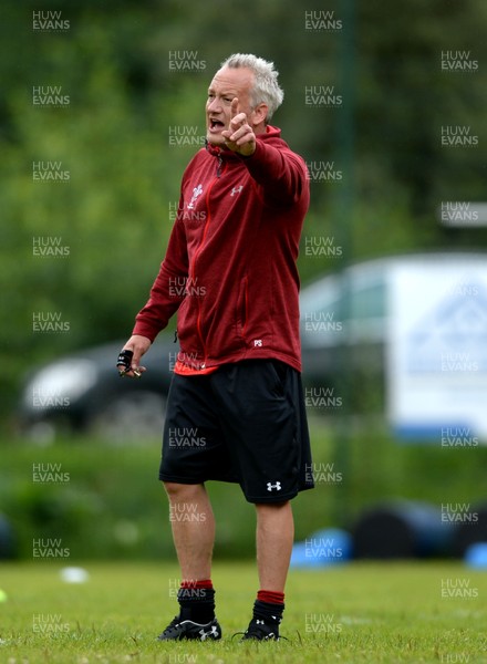 180719 - Wales Rugby World Cup Training Camp in Fiesch, Switzerland - Paul Stridgeon "Bobby" during training
