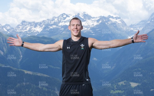 190719 - Wales Rugby World Cup Training Camp in Fiesch, Switzerland - Liam Williams