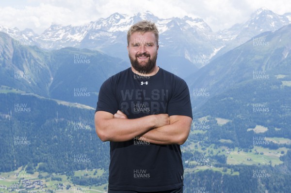 190719 - Wales Rugby World Cup Training Camp in Fiesch, Switzerland - Tomas Francis