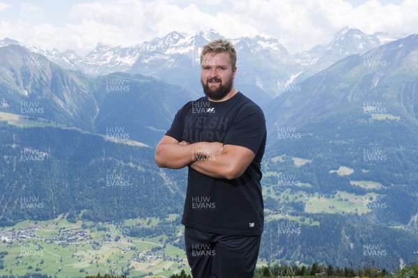 190719 - Wales Rugby World Cup Training Camp in Fiesch, Switzerland - Tomas Francis