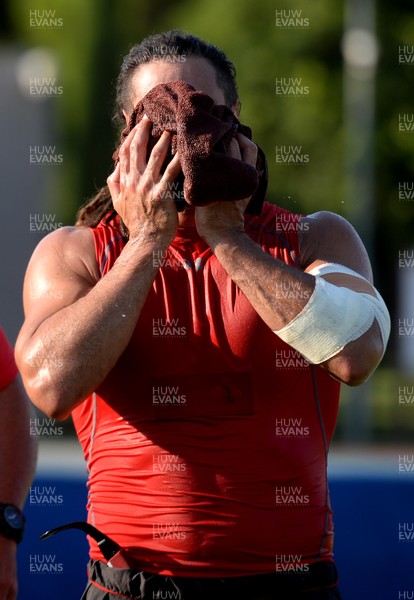 230819 - Wales Rugby Training Camp, Turkey - Josh Navidi