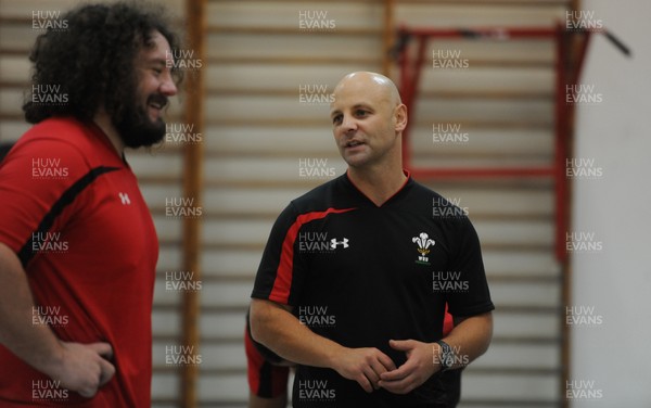 24.01.12 - Wales Rugby Training Camp in Poland - Wales Head of Physical Performance Adam Beard. 