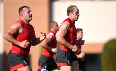 240819 - Wales Rugby Training Camp, Turkey - Alun Wyn Jones