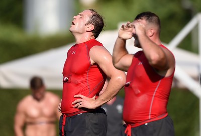 240819 - Wales Rugby Training Camp, Turkey - Alun Wyn Jones