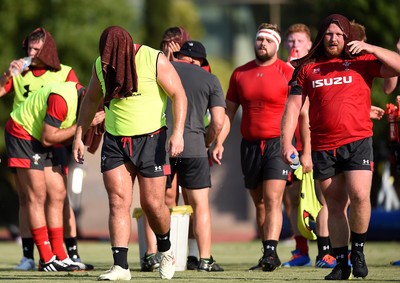 240819 - Wales Rugby Training Camp, Turkey - Dillon Lewis and Samson Lee